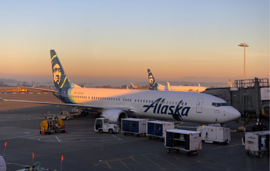 A Year of Alaska Plane Spotting